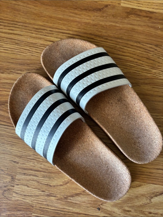 adidas Shoes - Adidas cork slide inspired sandals